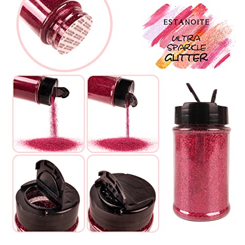 Iridescent Ultra Fine Glitter 60G Arts And Craft Glitter Powder Sequins For Resin Nail Art Epoxy Tumbler Wedding Festival Flowers Decoration (Light Pink) #TOP4