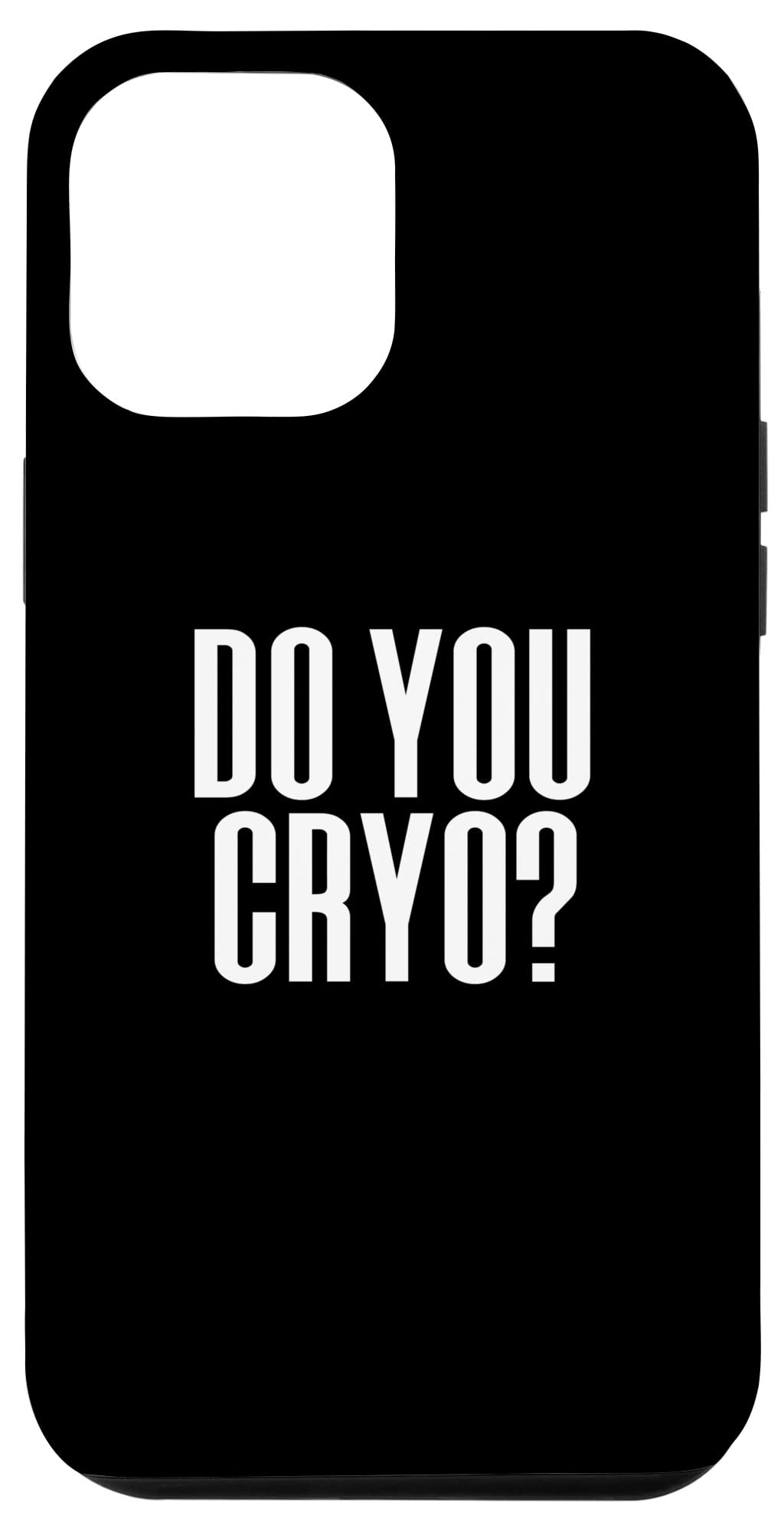 iPhone 12 Pro Max Do You Cryo? Ice Bath Cold Therapy Cryotherapy Case