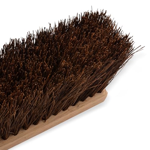 SPARTA Flo-Pac Palmyra Floor Sweep, Heavy Sweep for Cleaning, 18 Inches, Brown