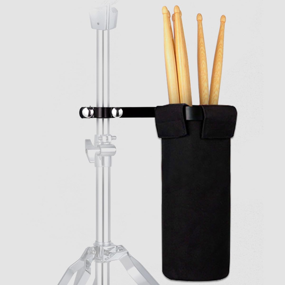 ULTECHNOVO Oxford Cloth Waterproof Drumstick Bag Drum Kit Stick Organizer Bucket with Handle Portable Drum Accessory Storage Case