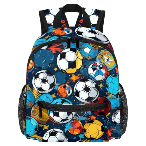 Sac à dos pour tout-petits motif football, cadeau idéal