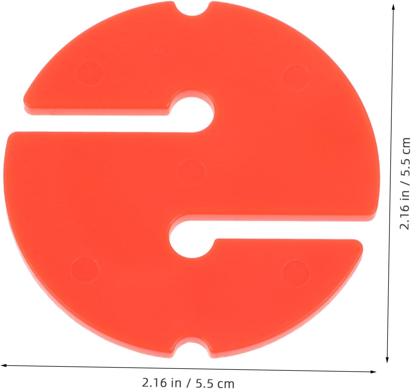 LIOOBO Dive Orientation Marker for Cave Diving Safety Line, Red ABS