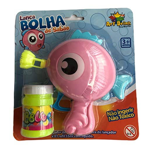 Lança Bolha de Sabão Peixinho Art Brink