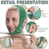 Double-Chin-Reducer-V-Line-Lifting-Mask-Breathable-Face-Slimming-Strap-Reusable-V-Line-Face-Shapes-Chin-Cheek-Lift-Up-Anti-Wrinkle-Lifting-Belt-for-Women-Men-Green Double Chin Reducer, V Line Lifting Mask, Breathable Face Slimming Strap, Reusable V-Line Face Shapes Chin Cheek Lift Up Anti Wrinkle Lifting Belt for Women Men (Green)