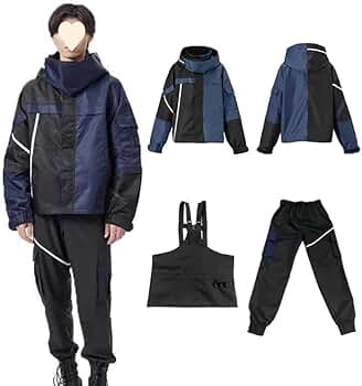 Amazon.co.jp: LUCKYCOS 仮面ライダーギーツ コスプレ衣装 浮世英寿