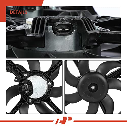 A-Premium Engine Radiator Cooling Fan Assembly Compatible with Select Ram Models - ProMaster 1500 2500 3500, 2014-2023, 3.0L/3.6L - Withouy Air Conditioning by A-Premium - Used condition - Image 7