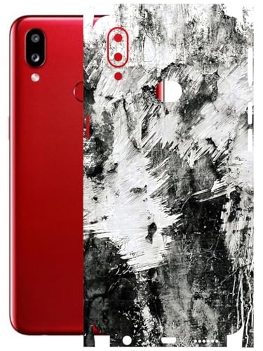 Image of AtOdds - Full Body Back Screen Guard Protector Film - Lamination Wrap Skin Sticker Compatible with Samsung Galaxy A10s | Scratchproof Matte Finish (Messed)