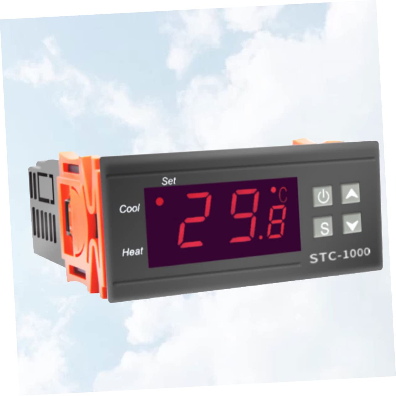 minkissy Termostato Digital De Temperatura Óptima Para Acuario Controlador De Pecera Para Incubación Uso Doméstico 2 Unidades