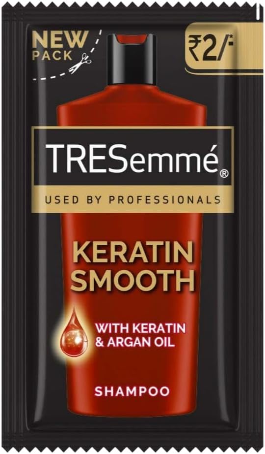 TRESemme Keratin Smooth Shampoo, 6ml Sachet [Pack of 64]