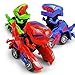 Royu Transforming Dinosaur LED Car Dinosaur Transform Car Toy Automatic Dino Dinosaur Transformer Toy