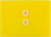 Vista 70 de Fundas de plástico con cierre de botón y cordel para guardar documentos (12 fundas de tamaño carta), de JAM Paper, Gris humo