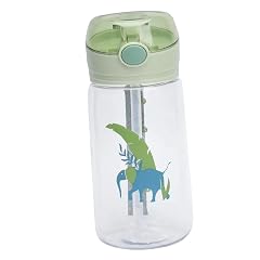 Alomejor 520ml Kids Water Bottle with Flip Top Lid and Convenient Straw for School Travel Outdoor Sport Alomejor69u243tdwq