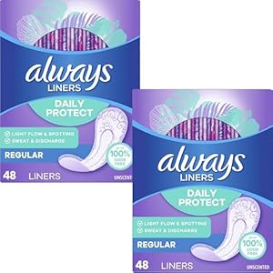 Always Radiant Pantiliners, Regular...