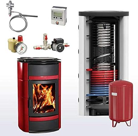 Kaminofen Wasserfuhrend Komplettset