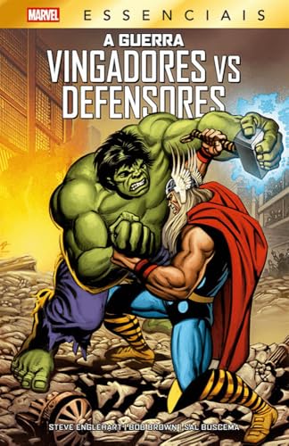 A Guerra Vingadores vs Defensores (Marvel Essenciais)
