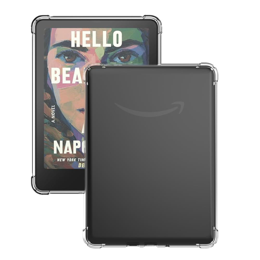 Custodia flessibile trasparente per tablet Amazon Kindle Fire HD7 HD8 HD10, custodia ultra sottile in morbido TPU trasparente per Amazon Kindle Paperwhite Oasis (per Kindle Paperwhite 12th 7"