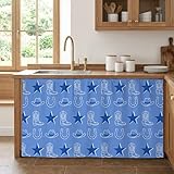 Kitchen Cabinet Curtains Blue Western Cowboys Sink...