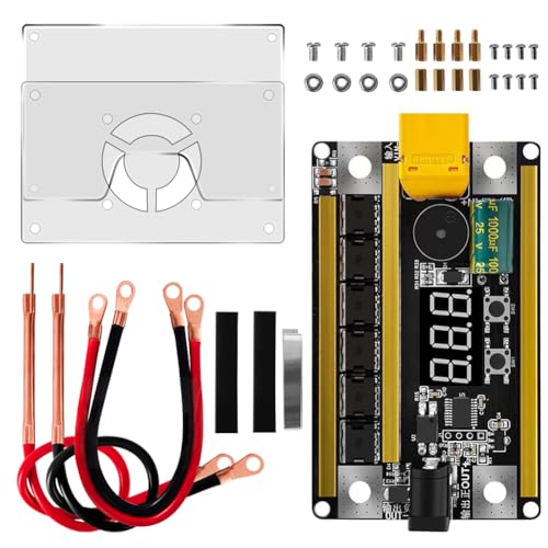 Spot Welder, Spots Welding Welding Machine Jewelry Welder With three working modes for Iron Stainless Steel (without housing)