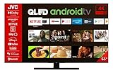 JVC LT-65VAQ8155 65 Zoll QLED Fernseher/Android TV (4K UHD, HDR Dolby Vision, Smart-TV, Triple-Tuner, Bluetooth, WLAN, Google Play Store & Assistant), schwarz