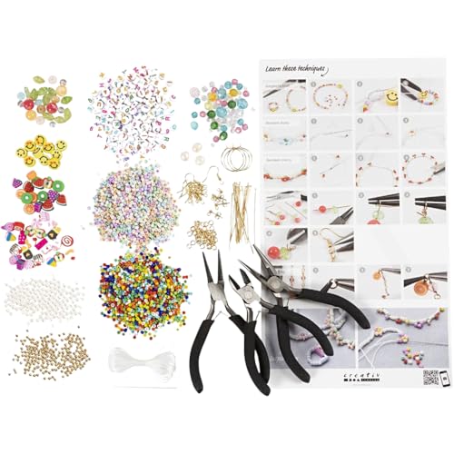 Bisutería DIY con este set para crear pendientes y collares con videotutoriales incluidos 3