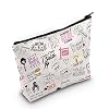 WCGXKO Novelty Realtor Gift Realtor Sayings Real Estate Life Quotes Canvas Makeup Bag (realtor)