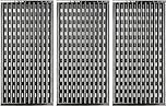 Denmay Infrared Cooking Grate 43.2 cm for Charbroil Performance TRU Infrared 3 Burner Gas Grill Replacement Parts for Charbroil 463371116, Broilking Baron 490 420, Napoleon LEX 485, Pack of 3