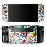 Gaming Skin Compatible with Lenovo Legion Go - Sticker Bomb - Premium 3M Vinyl Protective Wrap Decal Cover - Easy to Apply | Crafted in The USA by MightySkins