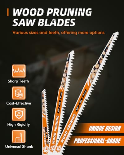 USEWIN 12-Piece Multi-Size Blade Set