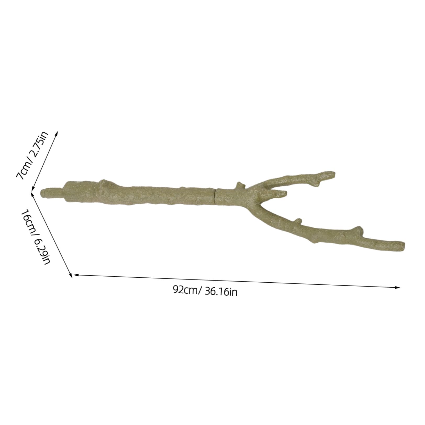 Totority Ramitas de Árbol Artificiales Desmontables de Plástico, Ramas