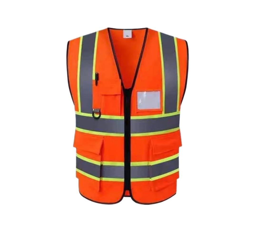 Chaleco de Alta Visibilidad Chaleco Reflectante Chalecos Reflectantes De Seguridad For Hombres Y Mujeres Chalecos De Construcción Y Tráfico Chaleco de Trabajo Chaleco de Seguridad