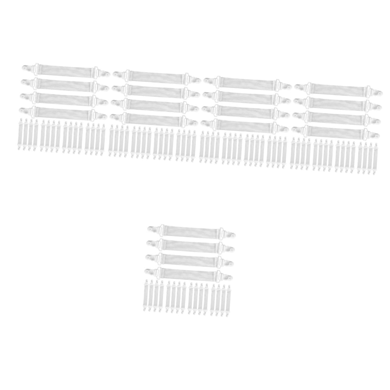 OUNONA 5 Sätze Teiliges Bettlakenhalter Clips rutschfeste Bettlakenbefestigungen Für Spannbettlaken Bettdecken Und Tischdecken Für Einen Ordentlichen Und Stabilen 20 Stück * 5