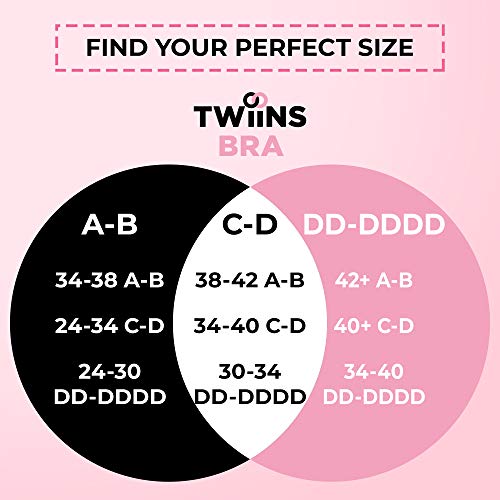 Twiinsbra Breast Lift Tape - 3 Pairs W/Nipple Covers - Boob Tape - Boobtape (Chocolate, A-B) #TOP5