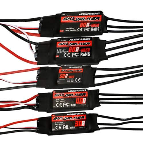 ESC Brushless con salida BEC estable para helicóptero RC 3