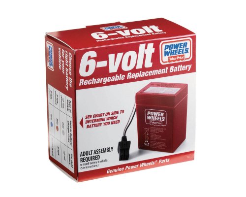 Power Wheels 6-Volt Rechargeable Replacement Battery #TOP1