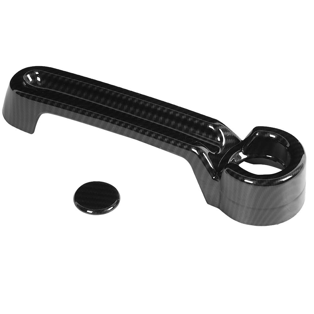 aqxreight Carbon Fiber ABS Zewnętrzne Klamki do Drzwi dla JK