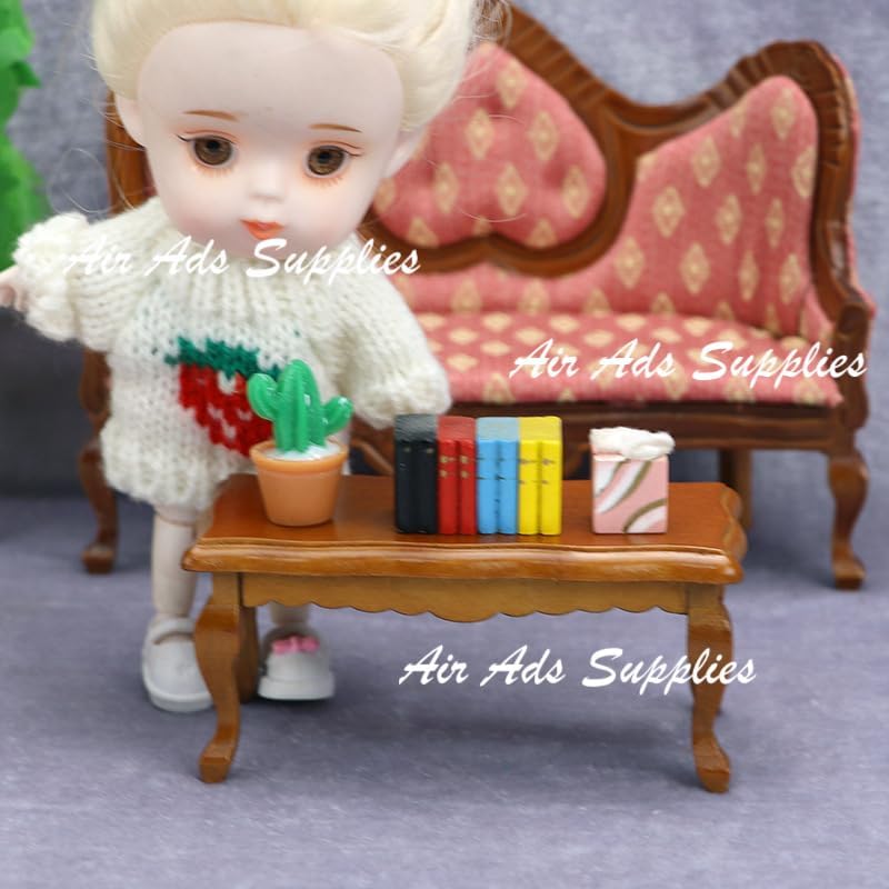 AirAds Dollhouse (Wholesale 20pcs) 1:12 Miniature furntiure Coffee Table (Unfinished)