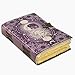 Produktbild Sun and Moon Vintage-Leder-Tagebuch für Damen und Herren, 200 Seiten, antikes, handgefertigtes Bütten-Rand, Vintage-Papier, Zeichen-Tagebuch, Druck, Leder-Tagebuch (20,3 x 15,2 cm)