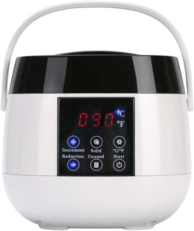 500ml Electric Melt Hair Removal LED Display for Men SPA, White