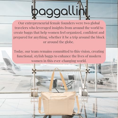 Baggallini Essential Laptop Tote - Work Tote Bag with Laptop Sleeve - Lightweight Travel Crossbody Shoulder Bag for Women by Baggallini - Image 7