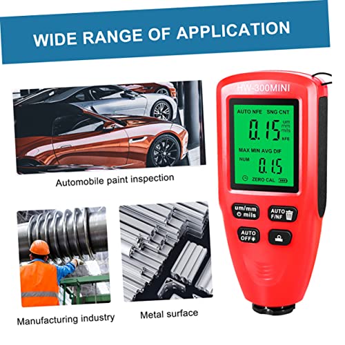 Medidor Digital de Espesor de Pintura Automotriz Compacto miniatura 5
