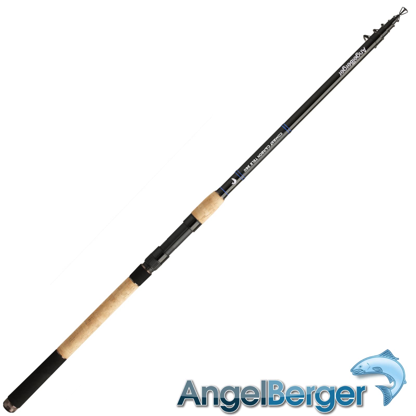 Angel Berger Combat Carbon Tele 360 Teleskoprute Angelrute Allround Rute Tele Karpfenrute