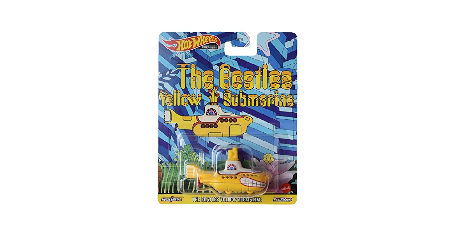 Amazon.com: Hot Wheels The Beatles Yellow Submarine : Toys