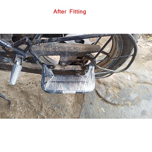 Image of Ramanta Rear Lady Footrest for Bike Compatible for Gixxer Old Model (BS-4), CBZ Xtreme 200R /160R (BS-6, 2020) and Pulse 200 (BS-6) (Left Side)