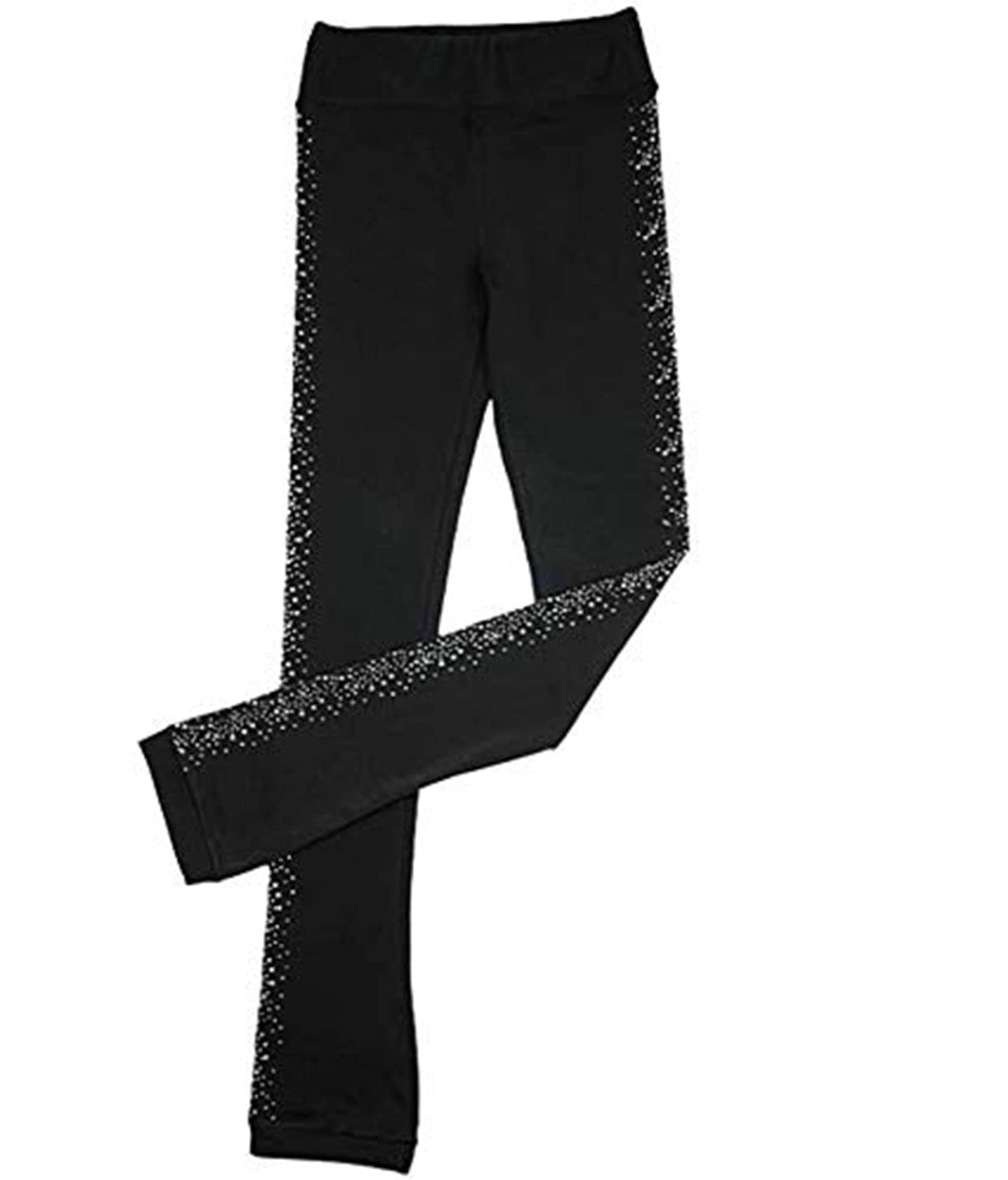 Pantaloni da Pattinaggio Artistico, Pantaloni Invernali da Pattinaggio sul Ghiaccio per Ragazze E Donne, Pantaloni da Pattinaggio Artistico sul Ghiaccio per Ragazze E Donne,001,S