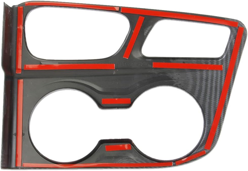 crosselec Carbon Fiber Central Control Gear Shift Panel Trim Fit for Dodge Durango (2021+)