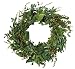 Wintonbury Flora Silk Door Wreath- 22 in- Handcrafted Full Wreath - White Storage Box- For Year Round Front Door Wreath Display- The Wreath Depot