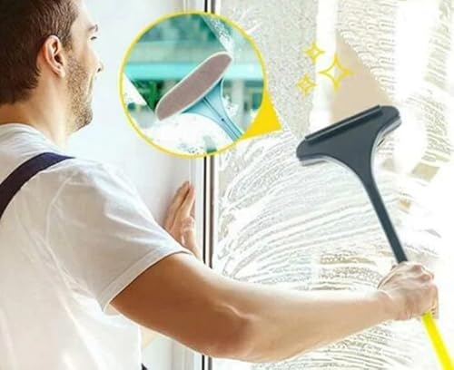 Rodo Limpa Vidros Azulejos + Escovas Janelas Frestas Teclados