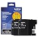 Brother Printer LC1072PKS Ink, 2-Pack