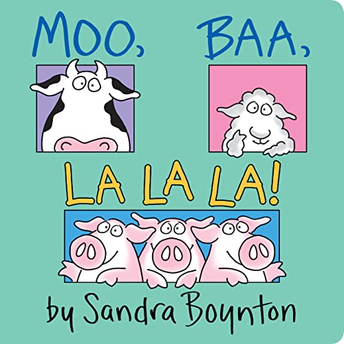 Image of Moo, Baa, La La La!: Oversized Lap Board Book