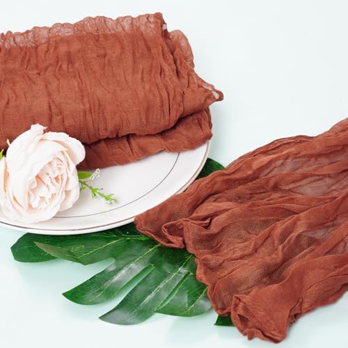 Nydotd 12 piezas servilletas de tela 50x50 cm russet miniatura 6